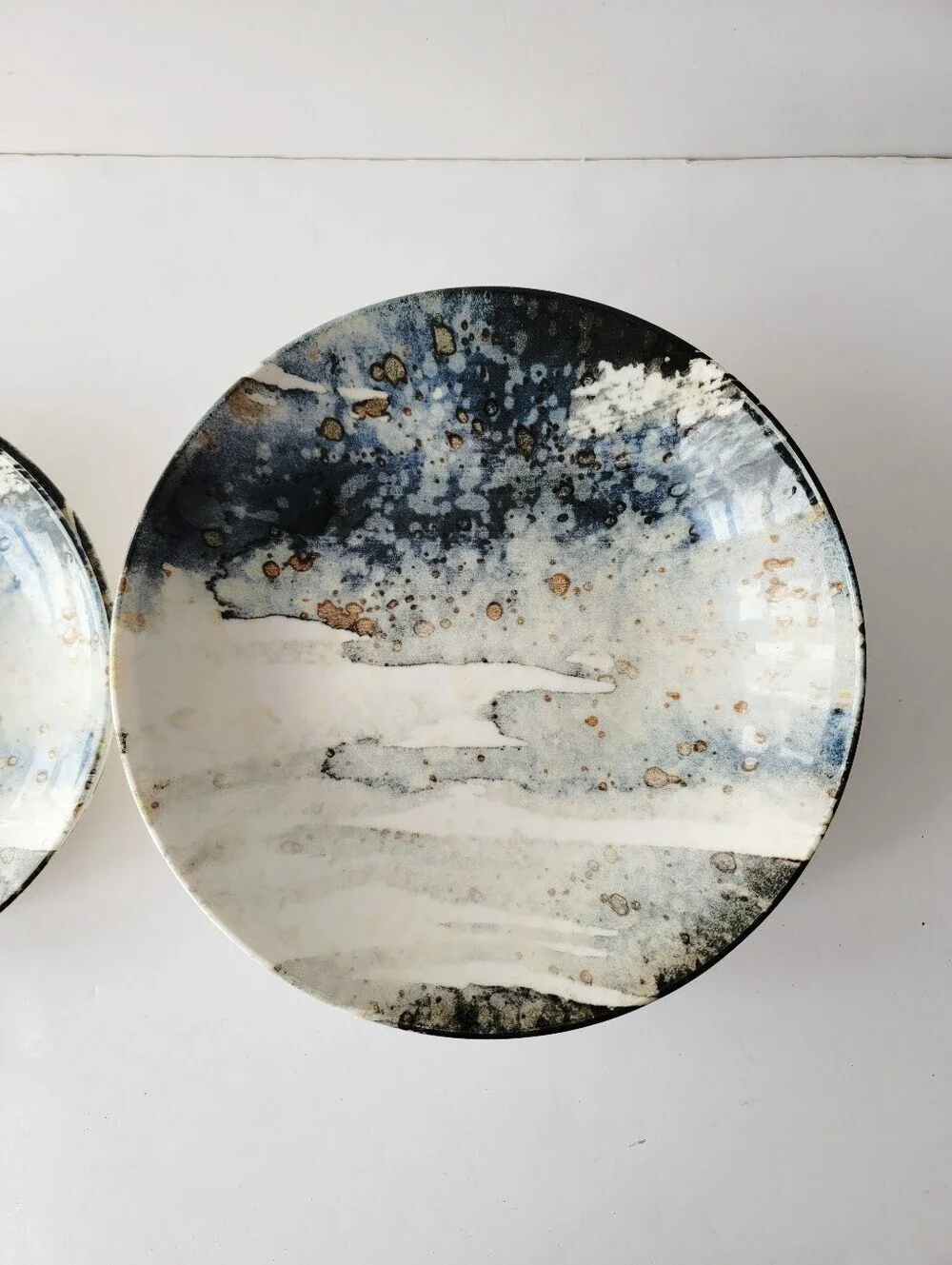 Intesa IHM4 Va Au Lave Vaiselle Porcelain Dinner Pasta Bowls Salad Plates Set